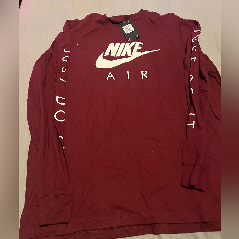Men’s Nike just do it long sleeve 2xl NWT